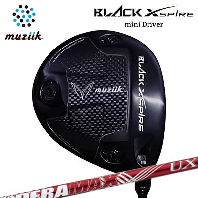 カスタムクラブ ムジーク ブラックエクスパイア ミニドライバー オリムピック デラマックス UX プレミアム シリーズ 赤デラMuziik BLACK XSPIRE Mini Driver DERAMAX UX Premium Series高初速 方向性重視 小ぶりヘッド|オーエスゴルフ