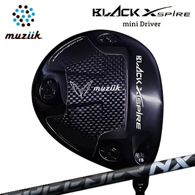 カスタム野球クラブ ムジーク ブラックエクスパイア ミニ１番ウッド フジクラ スピーダー エヌエックス 黒いことMuziik BLACK XSPIRE Mini Driver FUJIKURA SPEEDER NX BLACK高初速 道のり性重視 小ささ尖端