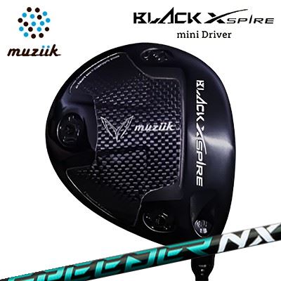 カスタム野球クラブ ムジーク ブラックエクスパイア ミニ１番ウッド フジクラ スピーダー エヌエックス 緑であることMuziik BLACK XSPIRE Mini Driver FUJIKURA SPEEDER NX GREEN高初速 道のり性重視 小ささ尖端