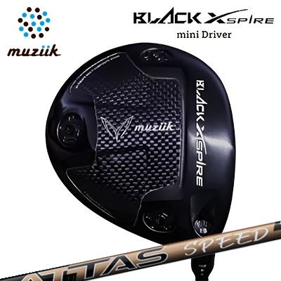 カスタム野球クラブ ムジーク ブラックエクスパイア ミニ１番ウッド USTマミヤ アッタス す早さMuziik BLACK XSPIRE Mini Driver UST Mamiya ATTAS SPEED DR高初速 道のり性重視 小ささ尖端