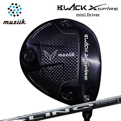 カスタム野球クラブ ムジーク ブラックエクスパイア ミニ１番ウッド USTマミヤ 繋がり 白いことEXMuziik BLACK XSPIRE Mini Driver UST Mamiya LIN-Q WHITE EX高初速 道のり性重視 小ささ頂点 ゴルフ-クラブ