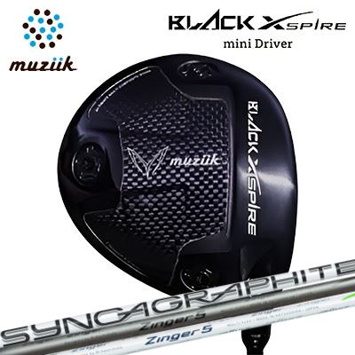 カスタムクラブ ムジーク ブラックエクスパイア ミニドライバー ジンガー ドライバーMuziik BLACK XSPIRE Mini Driver ZINGER for DRIVER高初速 方向性重視 小ぶりヘッド｜オーエスゴルフ 92,565円