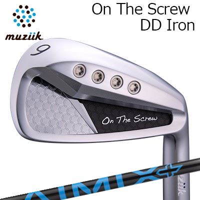 2022年モデル カスタムクラブ ムジーク オンザスクリュー DDアイアン デザインチューニング アイミックス プラスMuziik On The Screw DD IRON Design Tuning AIMIX PLUS4本セット(#9～PW)｜オーエスゴルフ 93,170円