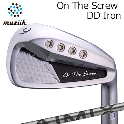 2022年模範例 カスタム野球クラブ ムジーク オンザスクリュー DDアイアン デザインチューニング アイミックスMuziik On The Screw DD IRON Design Tuning AIMIX/4本仕掛ける(#9～PW)