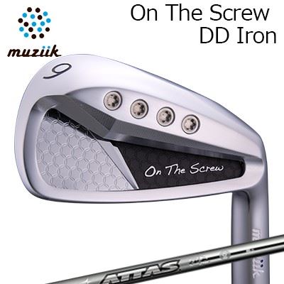 2022年模範例 カスタム野球クラブ ムジーク オンザスクリュー DDアイアン USTマミヤ アッタス アイアン 10Muziik On The Screw DD IRON UST Mamiya ATTAS IRON 10/4本仕掛ける(#9～PW)