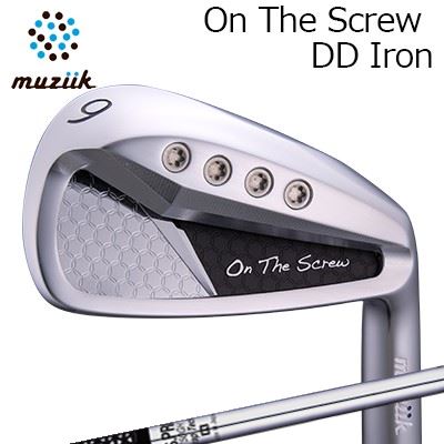 2022年モデル カスタムクラブ ムジーク オンザスクリュー DDアイアン 日本シャフト NSプロ 750GHMuziik On The Screw DD IRON N.S.PRO 750GH/4本セット(#9~PW)|オーエスゴルフ
