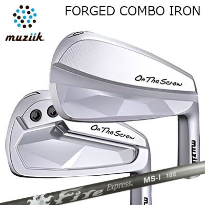 カスタムクラブ ムジーク オン・ザ・スクリュー フォージド コンボ アイアン ファイアーエクスプレス MS-I 100/105Muziik On The Screw Forged Combo Iron Fire Express MS-I 100/105単品~7本セット(#5~AW)|オーエスゴルフ