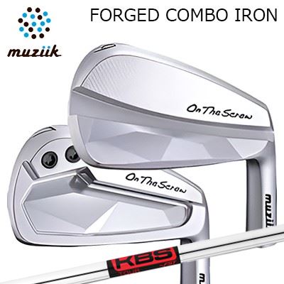 カスタム野球クラブ ムジーク オン・ザ・スクリュー フォージド ジャズバンド アイアン KBS周遊旅行Muziik On The Screw Forged Combo Iron KBS TOUR単品～7本仕掛ける(#5～AW)