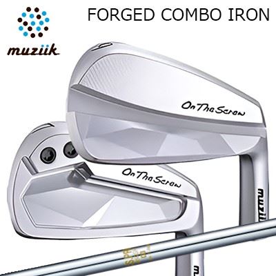 カスタムクラブ ムジーク オン・ザ・スクリュー フォージド コンボ アイアン 日本シャフト NSプロ 850GHMuziik On The Screw Forged Combo Iron N.S.PRO 850GH単品~7本セット(#5~AW)|オーエスゴルフ