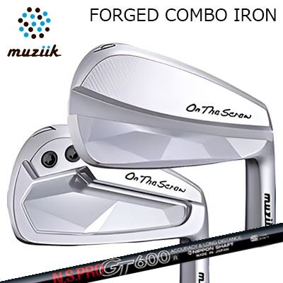 カスタムクラブ ムジーク オン・ザ・スクリュー フォージド コンボ アイアン 日本シャフト NSプロ GT アイアンMuziik On The Screw Forged Combo Iron N.S.PRO GT IRON単品～7本セット(#5～AW)