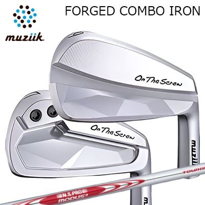 カスタムクラブ ムジーク オン・ザ・スクリュー フォージド コンボ アイアン 日本シャフト NSプロ モーダス3 ツアー115Muziik On The Screw Forged Combo Iron N.S.PRO MODUS3 TOUR115単品~7本セット(#5~AW)|オーエスゴルフ