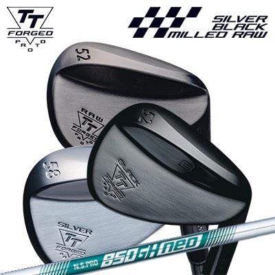 バルド 2025年 TT フォージド ウェッジ プロト シルバー/ブラック/ロウ 日本シャフト NSプロ 850GH ネオBALDO 2025 TT FORGED WEDGE PROTO SILVER/BLACK/RAW N.S.PRO 850GH NEO|オーエスゴルフ