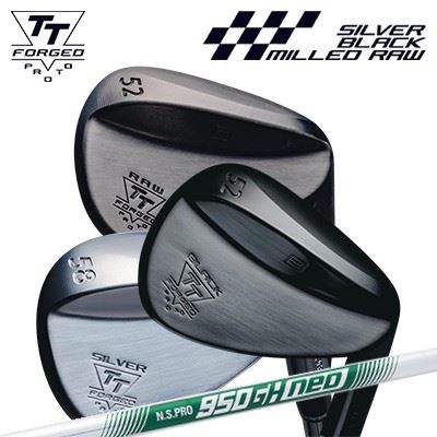 バルド 2025年 TT フォージド ウェッジ プロト シルバー/ブラック/ロウ 日本シャフト NSプロ 950GH ネオBALDO 2025 TT FORGED WEDGE PROTO SILVER/BLACK/RAW N.S.PRO 950GH NEO|オーエスゴルフ