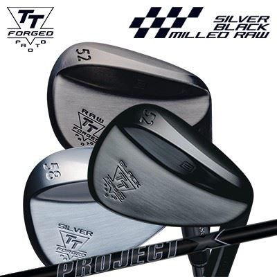 バルド 2025年 TT フォージド ウェッジ プロト シルバー/ブラック/ロウ プロジェクトX オールブラックBALDO 2025 TT FORGED WEDGE PROTO SILVER/BLACK/RAW PROJECT X ALL BLACK|オーエスゴルフ