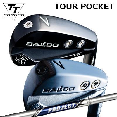 カスタムクラブ 2025年モデル バルド TT フォージド ツアー ポケット アイアン TP サテン/ブラックバージョンプロジェクトXBALDO TT FORGED TOUR POCKET IRON TP SATIN/BLACK PROJECT X