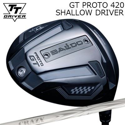カスタム野球クラブ 2025年模範例 バルド TT１番ウッド GT プロト420 シャロー クレイジー 矢(新考える)BALDO TT DRIVER GT PROTO 420 SHALLOW CRAZY ARROW New Design