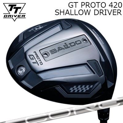 カスタム野球クラブ 2025年真似形 バルド TT１番ウッド GT プロト420 シャロー デザインチューニング 中核グループBALDO TT DRIVER GT PROTO 420 SHALLOW Design Tuning CORE ドライバー-ゴルフ-クラブ