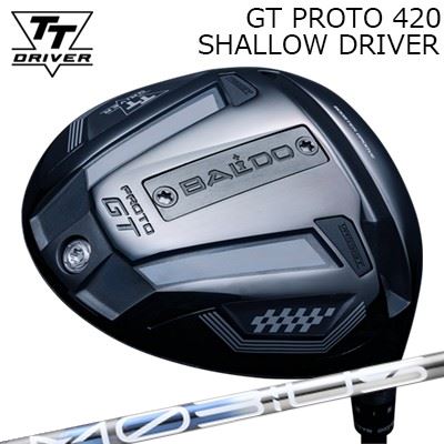 カスタムクラブ 2025年モデル バルド TTドライバー GT プロト420 シャロー デザインチューニング メビウス ボロン ディーエックスBALDO TT DRIVER GT PROTO 420 SHALLOW Design Tuning MOBIUS BORON DX｜オーエスゴルフ