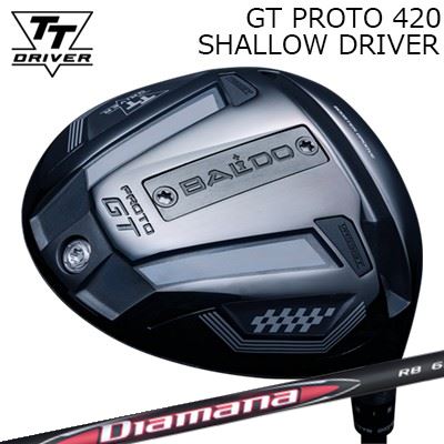 カスタム野球クラブ 2025年模範例 バルド TT１番ウッド GT プロト420 シャロー 三菱ケミカル ディアマナ アールビーBALDO TT DRIVER GT PROTO 420 SHALLOW MITSUBISHI CHEMICAL DIAMANA RB