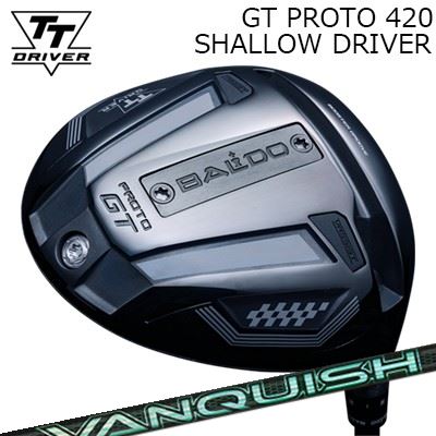 カスタム野球クラブ 2025年模範例 バルド TT１番ウッド GT プロト420 シャロー 三菱ケミカル バンキッシュ ヴィヴィBALDO TT DRIVER GT PROTO 420 SHALLOW VANQUISH VV