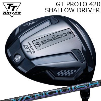 カスタム野球クラブ 2025年青写真 バルド TT１番ウッド GT プロト420 シャロー 三菱ケミカル バンキッシュBALDO TT DRIVER GT PROTO 420 SHALLOW VANQUISH