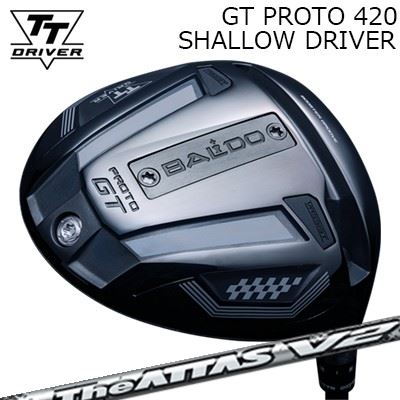 カスタムクラブ 2025年モデル バルド TTドライバー GT プロト420 シャロー USTマミヤ ジ アッタス V2BALDO TT DRIVER GT PROTO 420 SHALLOW UST Mamiya THE ATTAS V2|オーエスゴルフ