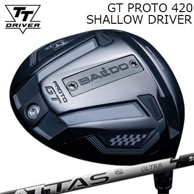 カスタム野球クラブ 2025年模範例 バルド TT１番ウッド GT プロト420 シャロー USTマミヤ アッタス RX ウルトラ黒いことBALDO TT DRIVER GT PROTO 420 SHALLOW UST Mamiya ATTAS RX ULTRA BLACK