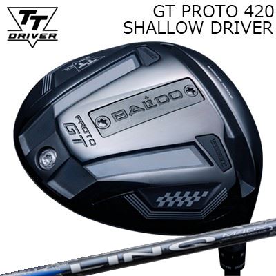 カスタム野球クラブ 2025年青写真 バルド TT１番ウッド GT プロト420 シャロー USTマミヤ 繋がり 青色EX/白いことEXBALDO TT DRIVER GT PROTO 420 SHALLOW UST Mamiya LIN-Q BLUE EX/WHITE EX