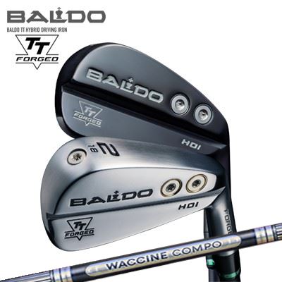 カスタムクラブ 2025年モデル バルド TT ハイブリッド ドライビングアイアン ワクチンコンポ GR501/601 ユーティリティBALDO TT HYBRID DRIVING IRON HDI WACCINE COMPO GR501/601 UT|オーエスゴルフ
