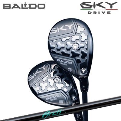 カスタム野球クラブ 2025年ひな形 天の原運転 ありがた味白木 アーチ形ゴルフ WH01BALDO SKYDRIVE UW ArchGolf WH01
