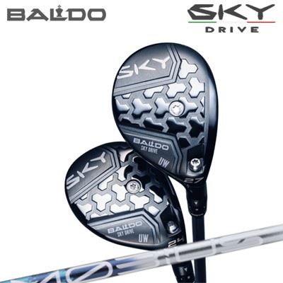 カスタムクラブ 2025年モデル スカイドライブ ユーティリティウッド デザインチューニング メビウス リキッド UXBALDO SKYDRIVE UW Design Tuning MOEBIUS LIQUID UX｜オーエスゴルフ