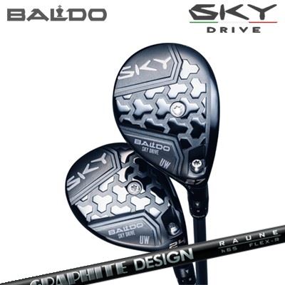カスタムクラブ 2025年モデル スカイドライブ ユーティリティウッド グラファイトデザイン ラウネ ハイブリッドBALDO SKYDRIVE UW RAUNE HYBRID｜オーエスゴルフ