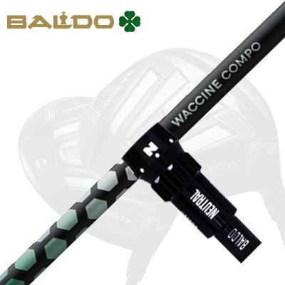製造業者完全無欠捩り/BALDO SKY DRIVE/COMPETIZIONE568 DRIVER用 捩り付立て坑 WACCINE COMPO TOXOID DRバルド １番ウッド用 捩り付立て坑 ワクチンコンポ アナトキシン １番ウッド