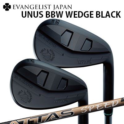 バルドカスタム特注クラブ ウヌス BBW 鍛造ウェッジ ブラックIP仕上げ USTマミヤ アッタス スピードBALDO UNUS BBW WEDGE BLACK IP FINISH UST Mamiya ATTAS SPEED IR|オーエスゴルフ