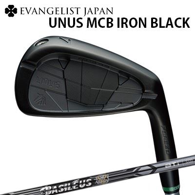 バルドカスタム特注クラブ ウヌス MCB 鍛造アイアン ブラックIP仕上げ バシレウス ツアー アイアンBALDO UNUS MODEL MCB FORGED IRON PHANTOM BLACK IP FINISH Basileus Tour IRON5本セット(#6～PW)｜オーエスゴルフ 156,750円