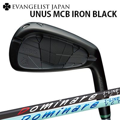 バルドカスタム特注クラブ ウヌス MCB 鍛造アイアン ブラックIP仕上げ ドミナーレ アイ・ラインBALDO UNUS MODEL MCB FORGED IRON PHANTOM BLACK IP FINISH Dominare I-line5本セット(#6~PW)|オーエスゴルフ