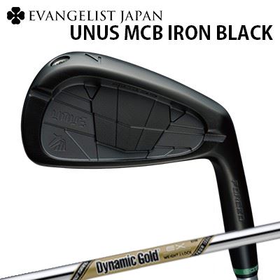バルドカスタム特注クラブ ウヌス MCB 鍛造アイアン ブラックIP仕上げ ダイナミックゴールド EX ツアーBALDO UNUS MODEL MCB FORGED IRON PHANTOM BLACK IP FINISH True Temper Dynamic Gold EX Tour Issue5本セット(#6～PW)｜オーエスゴルフ