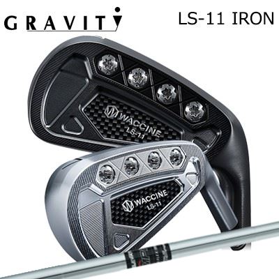 カスタムクラブ ワクチンコンポ LS-11 アイアン クロムメッキ/ブラックIPトゥルーテンパー エレベート MPH 95WACCINE COMPO LS-11 IRON CHROME/BLACK IP ELEVATE MPH 955本セット｜オーエスゴルフ 135,828円