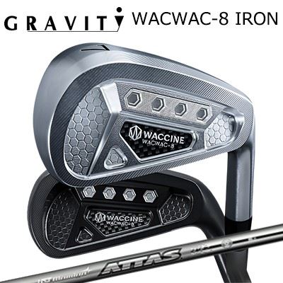 カスタム野球クラブ ワクチンコンポ ワクワク 8 アイアン Crメッキ/黒いことIP USTマミヤ アッタス アイアン 115WACCINE COMPO WACWAC-8 IRON CHROME/BLACK IPUST Mamiya ATTAS IRON 1154本仕掛ける