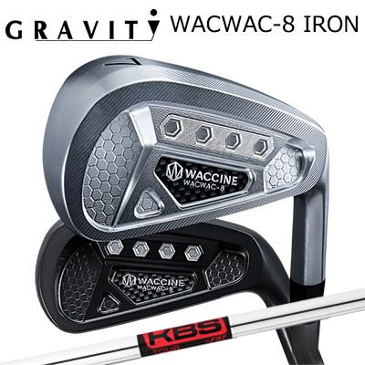 カスタム野球クラブ ワクチンコンポ ワクワク 8 アイアン Crメッキ/黒いことIP KBS周遊旅行WACCINE COMPO WACWAC-8 IRON CHROME/BLACK IPKBS TOUR4本仕掛ける