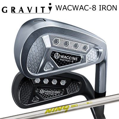 カスタム野球クラブ ワクチンコンポ ワクワク 8 アイアン Crメッキ/黒いことIP KS 野球クラブWACCINE COMPO WACWAC-8 IRON CHROME/BLACK IPK’S NINE94本仕掛ける