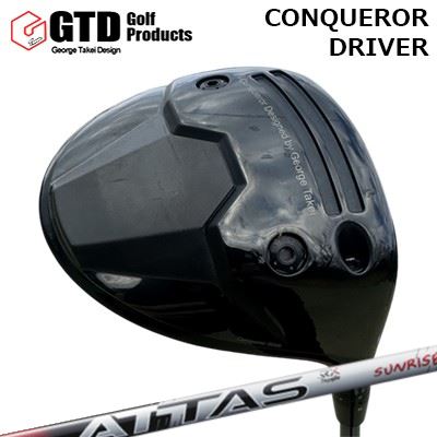カスタム野球クラブ ジーティーディー コンクワーラー １番ウッド USTマミヤ アッタス RX サンライズレッドGTD Conqueror Driver UST Mamiya ATTAS RX SUNRISE RED
