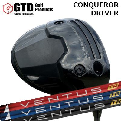 カスタム野球クラブ ジーティーディー コンクワーラー １番ウッド フジクラ ベンタスTRGTD Conqueror Driver FUJIKURA VENTUS TR