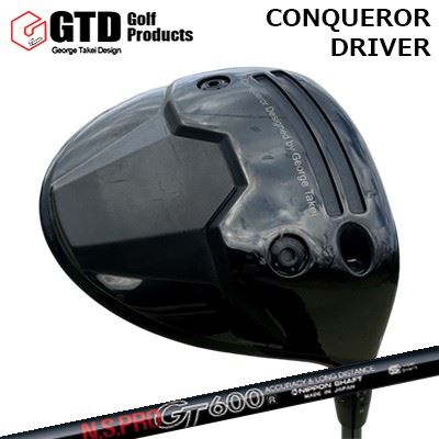 カスタムクラブ ジーティーディー コンクワーラー ドライバー 日本シャフト NSプロ GT(500/600/700/エレガンス)GTD Conqueror Driver N.S.PRO GT(500/600/700/Elegance)|オーエスゴルフ