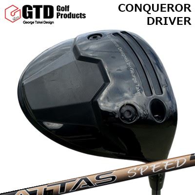 カスタム野球クラブ ジーティーディー コンクワーラー １番ウッド USTマミヤ アッタス す早さGTD Conqueror Driver UST Mamiya ATTAS SPEED DR