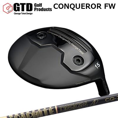 ジーティーディー カスタム特注野球クラブ コンクワーラー フェアウェイウッド 周遊旅行AD CQGTD Conqueror FW TOUR AD CQ