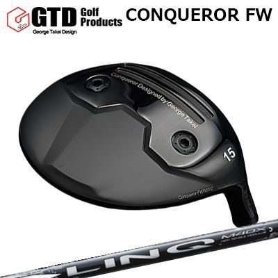 ジーティーディー カスタム特注野球クラブ コンクワーラー フェアウェイウッド USTマミヤ 繋がり 白いことEXGTD Conqueror FW UST Mamiya LIN-Q WHITE EX