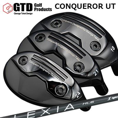 ジーティーディー カスタム特注野球クラブ コンクワーラー ありがた味 レクシア 変わり種GTD Conqueror UW/UT/IT LEXIA for HYBRID