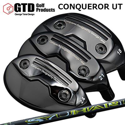 ジーティーディー カスタム特注野球クラブ コンクワーラー ありがた味 スリリング シュハリ ユーティGTD Conqueror UW/UT/IT Treering SYUHARI UT