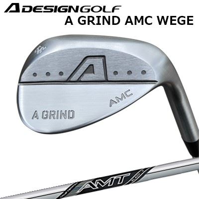 カスタムクラブ エーデザインゴルフ エーグラインド AMCウェッジ エーエムティー ブラックA DESIGN GOLF A GRIND AMC WEDGE AMT BLACK｜オーエスゴルフ